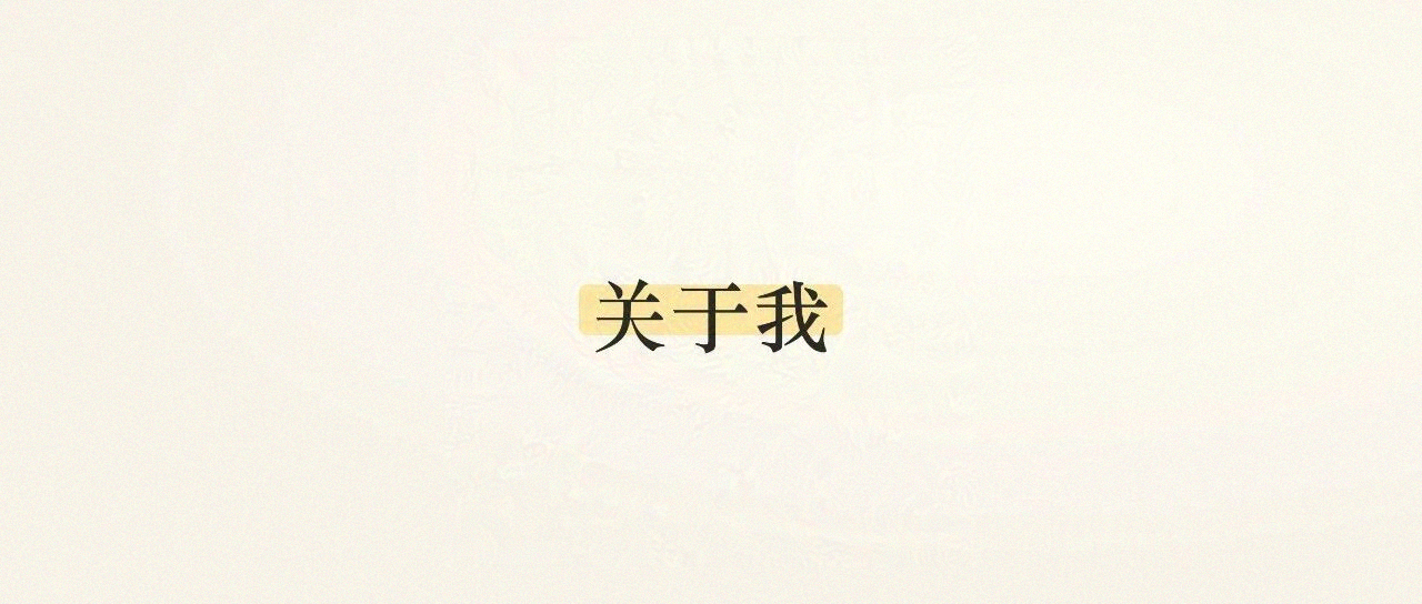 关于我：一个独立开发者的自我介绍