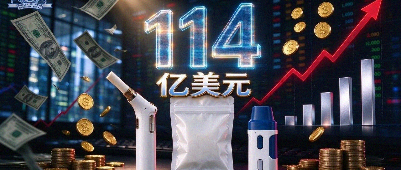 IQOS、ZYN、VEEV三线布局,菲莫国际三季度营收突破114亿美元!